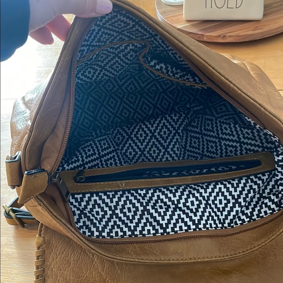 Tan Leather Backpack - Picture 2 of 3